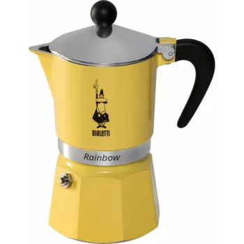 Moka konvice Bialetti RAINBOW 3TZ yellow Primavera 2024