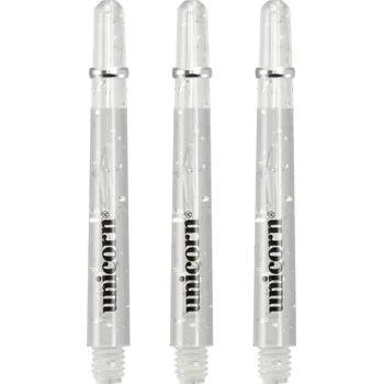Příslušenství pro šipky Násadky Unicorn Gripper 4 Elements Clear Long