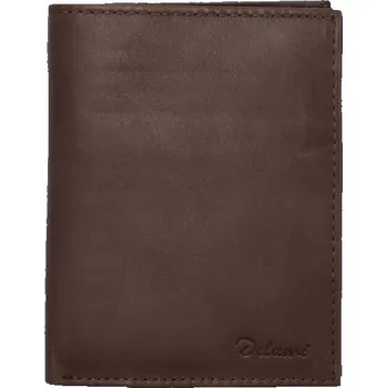 Peněženka Pánská praktická kožená peněženka Eugenio, hnědá