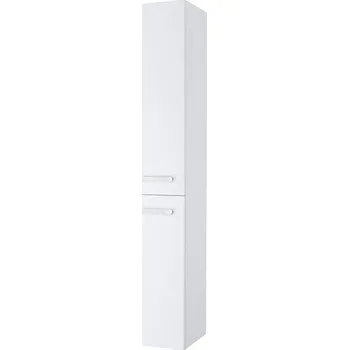 Koupelnový nábytek Ravak Chrome II vysoká skříňka SB, 39x29x150 cm, levá, madla bílá, korpus bílá lesk, dvířka bílá lesk (X000001780)