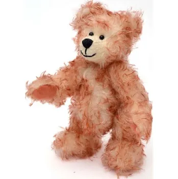 plyšák Medvěd 20cm kloub.bílo-rezavý