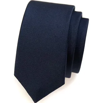 Kravata Úzká kravata Avantgard - modrá matná 551-7065-0