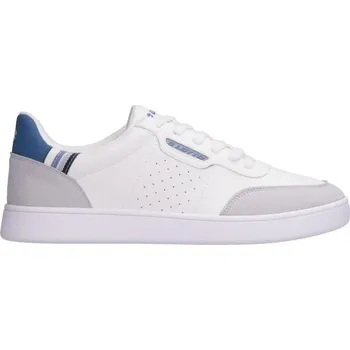 Pánská obuv Pánské vycházkové boty Lotto 1973 1 AMF II 10.5 Bílá, Šedá, Modrá