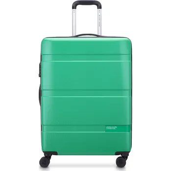 Cestovní kufr Delsey X Benetton NOW Hardside 66 cm 376281003 - zelený 65 l