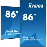 Monitor DS iiyama ProLite LH8665UHSB-B1 86" 4K IPS LED, 24/7, CMS iisignage2, Android11, Eshare, 800cd, WiFi, Lan, HDMI, DP 0