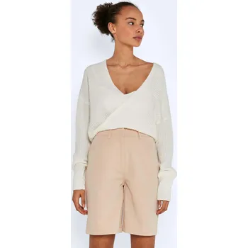 Dámské kraťasy Noisy May Drew Noisy May krémová 1828203