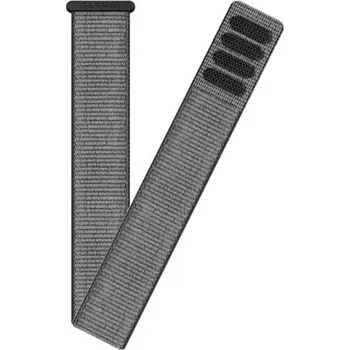 Řemínek na hodinky Nylonový řemínek Garmin 22mm (pro Garmin Fenix 8/7/6 (47mm), Epix 2 aj.), šedý V1, UltraFit, 010-13306-11