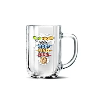 Sklenice Nekupto Dárkový půllitr Mám rád všechno co vypění RDH