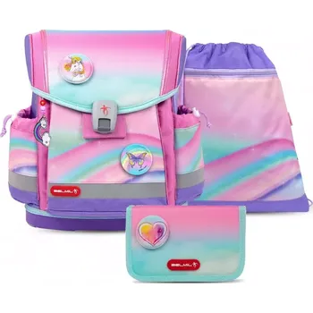 Školní batoh Školní aktovka Belmil 405-78 Classy Plus Dreamland (set s penálem a sáčkem)