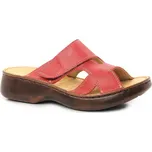 ORTO PLUS 2061-05 červená, dámské pantofle vel.39