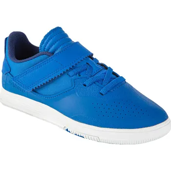 Pánská sálová obuv KIPSTA Dětské kopačky Barrio Street Football Kid modré 28 BÍLÁ|MODRÁ