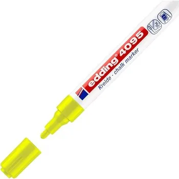 Křídový popisovač na sklo Edding 4095, žlutý
