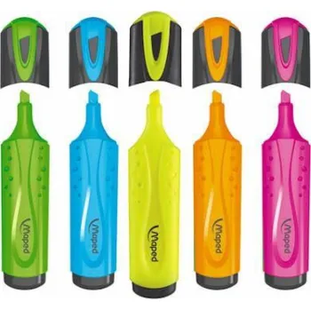 Set školních potřeb Mapovaná fluo PPS Yellow (3154147425343)