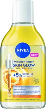 Micelární voda Nivea Skin Glow Micellar Water rozjasňující micelární voda s obsahem séra 400 ml