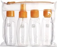 Go Travel Cabin Bottle Set cestovní sada lahviček oranžová