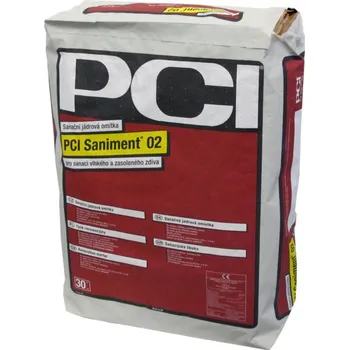 Omítka PCI CZ - Sika MBCC CZ s.r.o Sanační jádrová omítka PCI Saniment® 02 / 30 kg