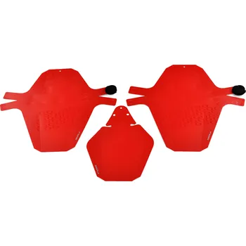 Blatník na kolo Blatník Simpla IQ FAT červený 3ks set