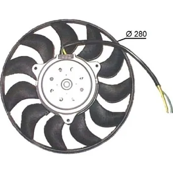 Chladič motoru Větrák, chlazení motoru NRF 47616