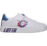 Chlapecké volnočasové boty Lotto 1973 AMF II PRT 3 CL S 34 Bílá, Modrá, Červená