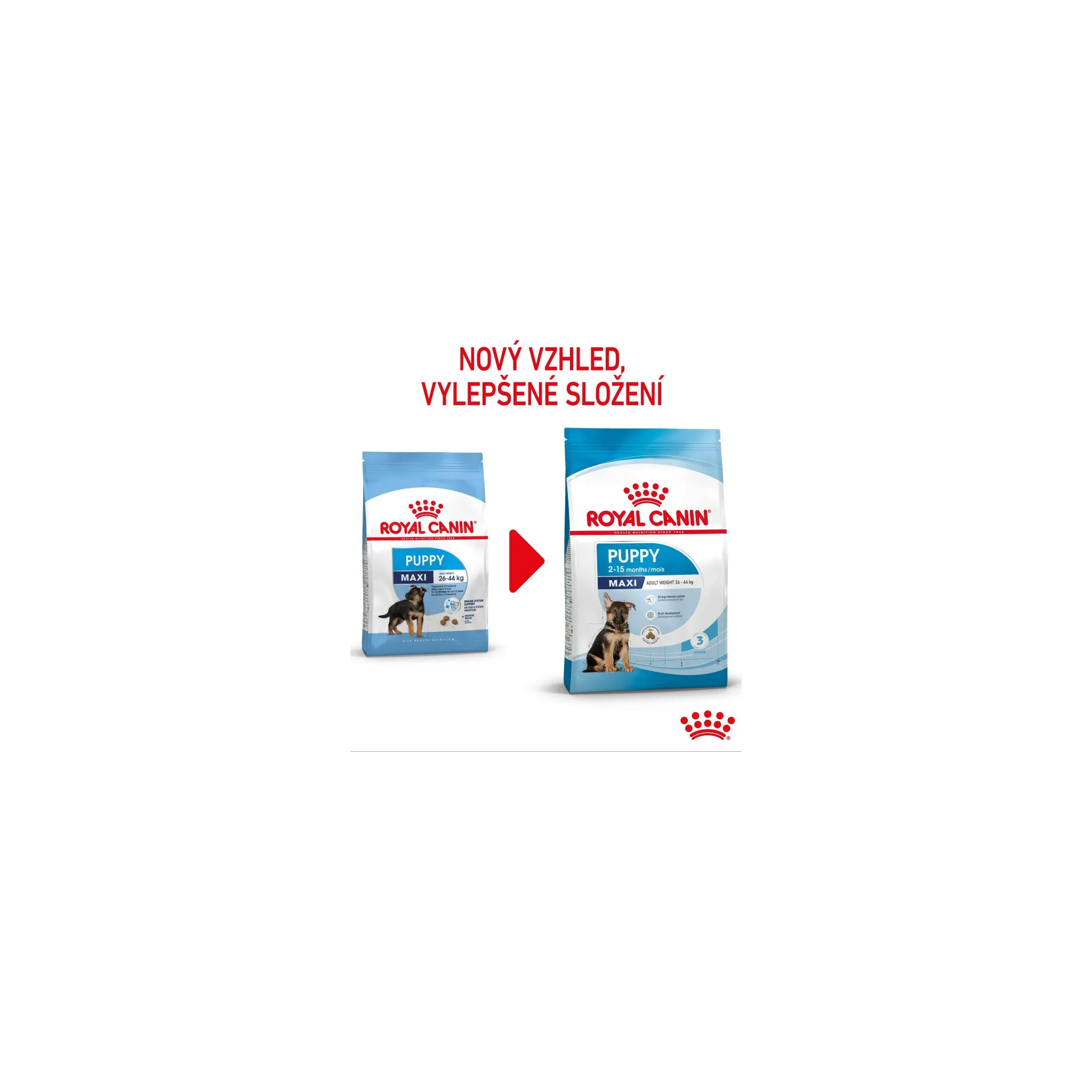 Fotografie 18 - Krmivo pro psa Royal Canin Maxi Puppy Poultry 15 kg