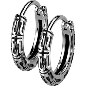 Náušnice Ocelové náušnice - kruhy