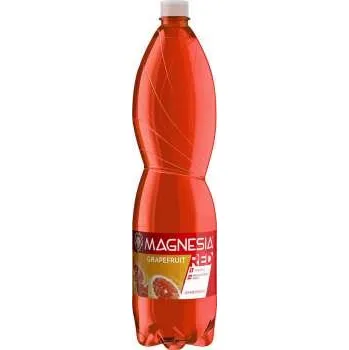 Voda Minerální voda Magnesia Red - grapefruit, jemně perlivá, 6x 1,5 l