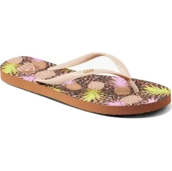 Dámské žabky ŽABKY REEF SEASIDE PRINTS WMS - hnědá - EUR 38,5 + při osobním odběru 598 Kč