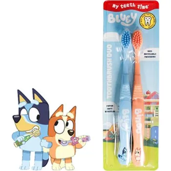 Zubní kartáček BLUEY Zubní kartáčky 2KS 3+