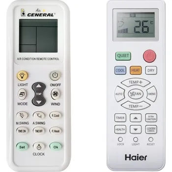 Dálkový ovladač HAIER Pearl R32 expert series - kompatibilní značkový dálkový ovladač General pro klimatizaci