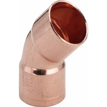 Instalatérský materiál Oblouk 45° Viega dvojitý pohár 18 mm