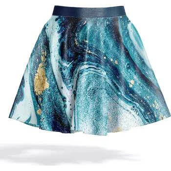 Dámská sukně UTOPY Dámská mini sukně Turquois Ardency Velikost: XXL