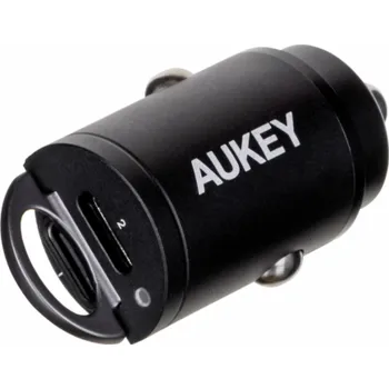 AUKEY CC-A4 nabíječka na PDA/mobilní telefon Černá Auto
