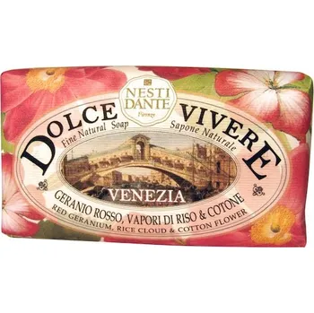 Mýdlo Nesti-Dante-Firenze Mydlo-a-sprchovy-gel Dolce-VivereMýdlo Venezia 250 g (932,00 Kč / 1 kg)