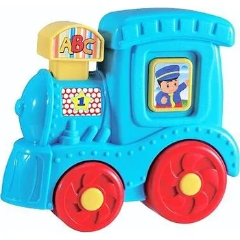 Vláček a vláčkodráha Rappa Baby lokomotiva se zvukem a světllem