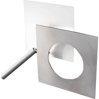 Lampička ICONE LED nástěnné svítidlo Petra 21.L, bílá, hliník bílý, hliníkový saténový povrch 1 x 16,8 W LED + 1 x 4 W LED - Doprava zdarma