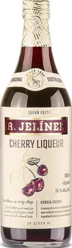 Likér Rudolf Jelínek Cherry Liqueur 24 % 0,7 l holá láhev