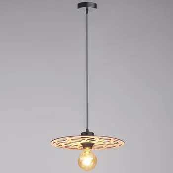 Lustr na lanku FALCO 1xE27/60W/230V pr. 30 cm béžová