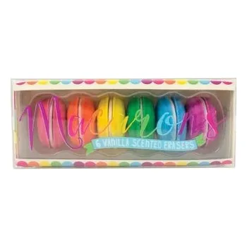 Set školních potřeb Gumki do ścierania pachnące Słodkie Makaroniki