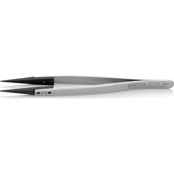 Pinzeta s vyměnitelnými hroty esd, knipex 928105