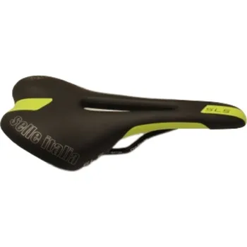 Sedlo na kolo Sedlo Selle Italia SLS - FLOW - černé-neon