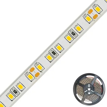 Lampička EVN STR6724 LED pásek IP67 5m 48W 2 700K - Vzdálenost mezi jednotlivými LED diodami 8,33 mm; každou z nich lze zkrátit o 5 cm bílá LED 48 W celkem - Doprava zdarma