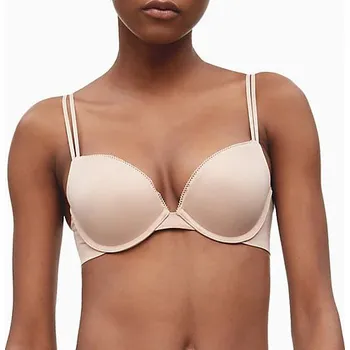 Podprsenka Podprsenka push-up QF4083E - 2NT - světle růžová - Calvin Klein růžová 75A