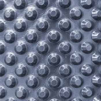 Nopová fólie Fólie nopová N BASIC výška nopu 8 mm černá – 2×20 m