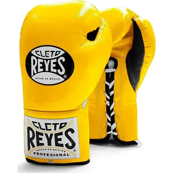 Boxerské rukavice Zápasové rukavice Cleto Reyes Professional - žluté