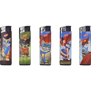 Zapalovač PROF Fixflame Super Cats balení - 50 ks