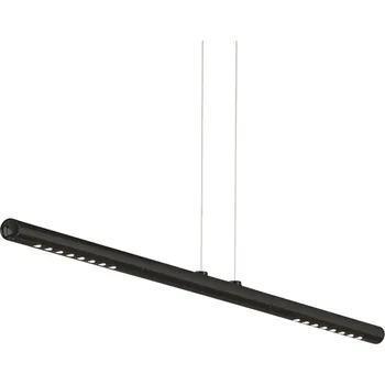 TECNOLUMEN LUM S závěsné svítidlo, 85 cm, černé - Stříška - Ø 10,5 cm, výška 8 cm černá 2 x 8 W LED - Doprava zdarma