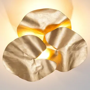 Holländer LED stropní svítidlo Controversia zlatá 4 x 4 W LED - Doprava zdarma