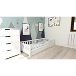 EB Dětská postel MONTESSORI 90 x 200 cm, Bílá ROŠT V CENĚ