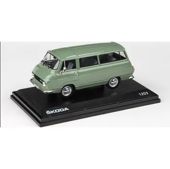 Škoda 1203 1974 Zelená Pastelová 1:43 Škoda 1203 - kovový model mikrobusu