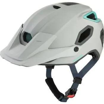 Sportovní chránič dámská helma ALPINA Croot MIPS - Smoke grey turquoise, 52-57